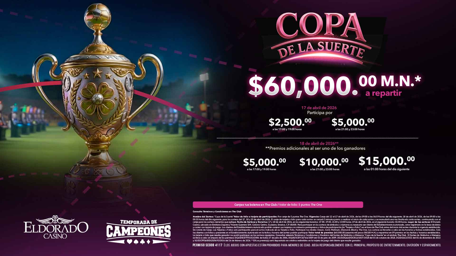 Sorteo Copa de la Suerte Sorteo Copa de la Suerte